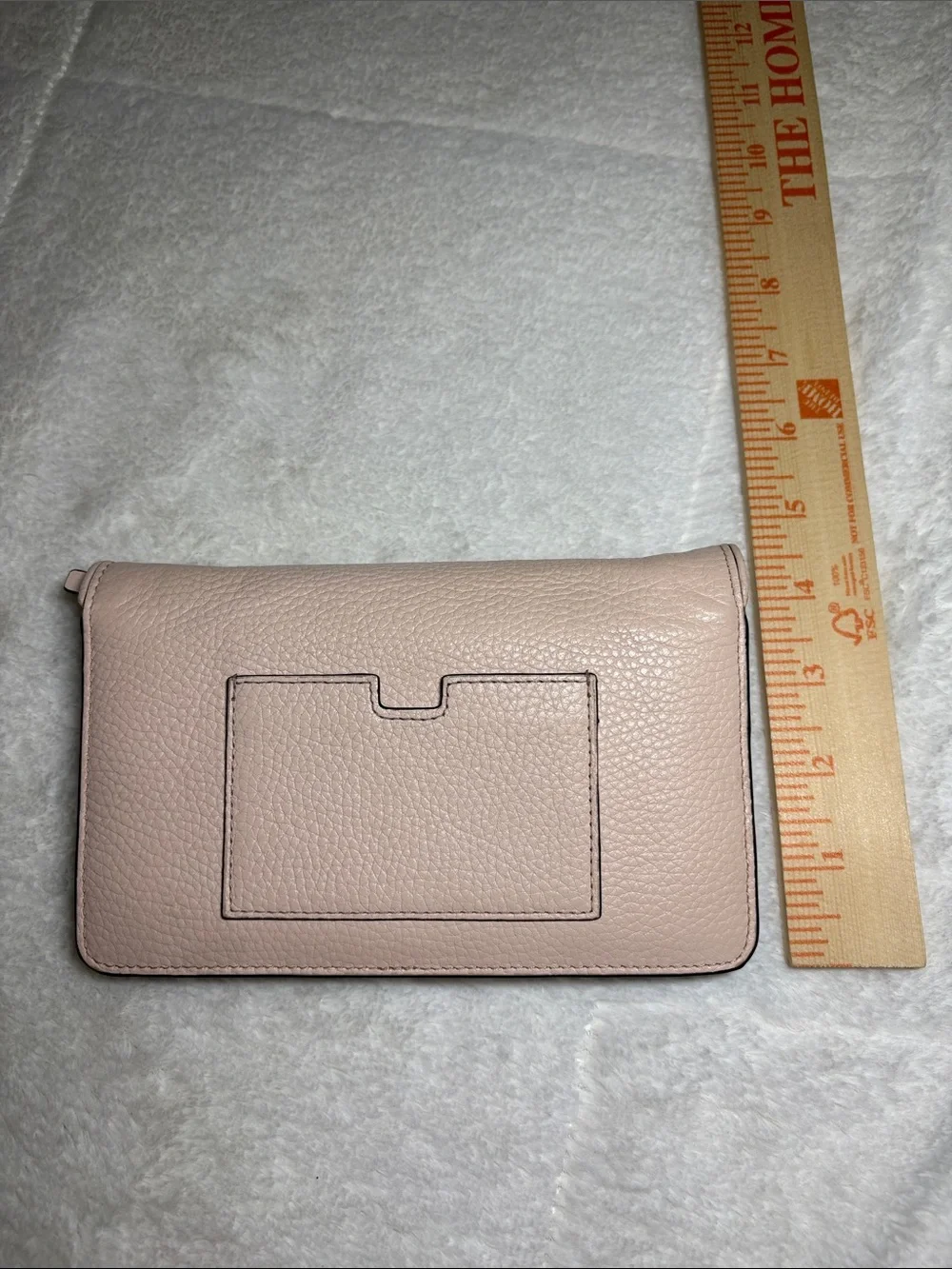 Kate Spade Pink Leather Flap Wallet